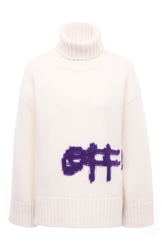 

Шерстяной свитер Off-White, Белый