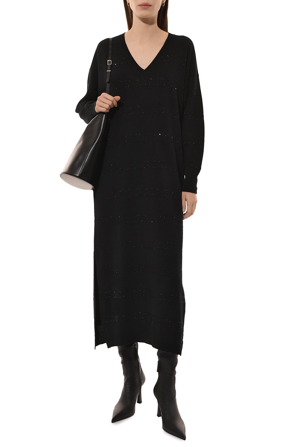 Платье из шерсти и кашемира LORENA ANTONIAZZI, арт. I24146AM26C/2472, фото 2