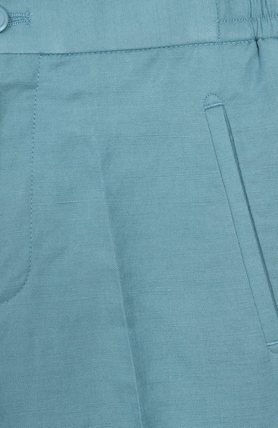 Шорты изо льна и шелка STEFANO RICCI JUNIOR, арт. Y1T5100100/LK001S, фото 3