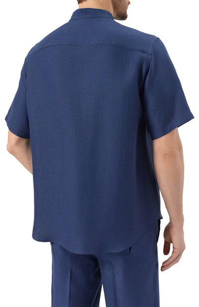 Льняная рубашка CORNELIANI, арт. 25I207-2514108, фото 4