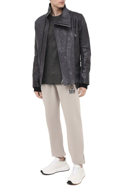 Кожаная куртка ISAAC SELLAM, арт. DEPASSE-CRASSE-P0UILLE, фото 3