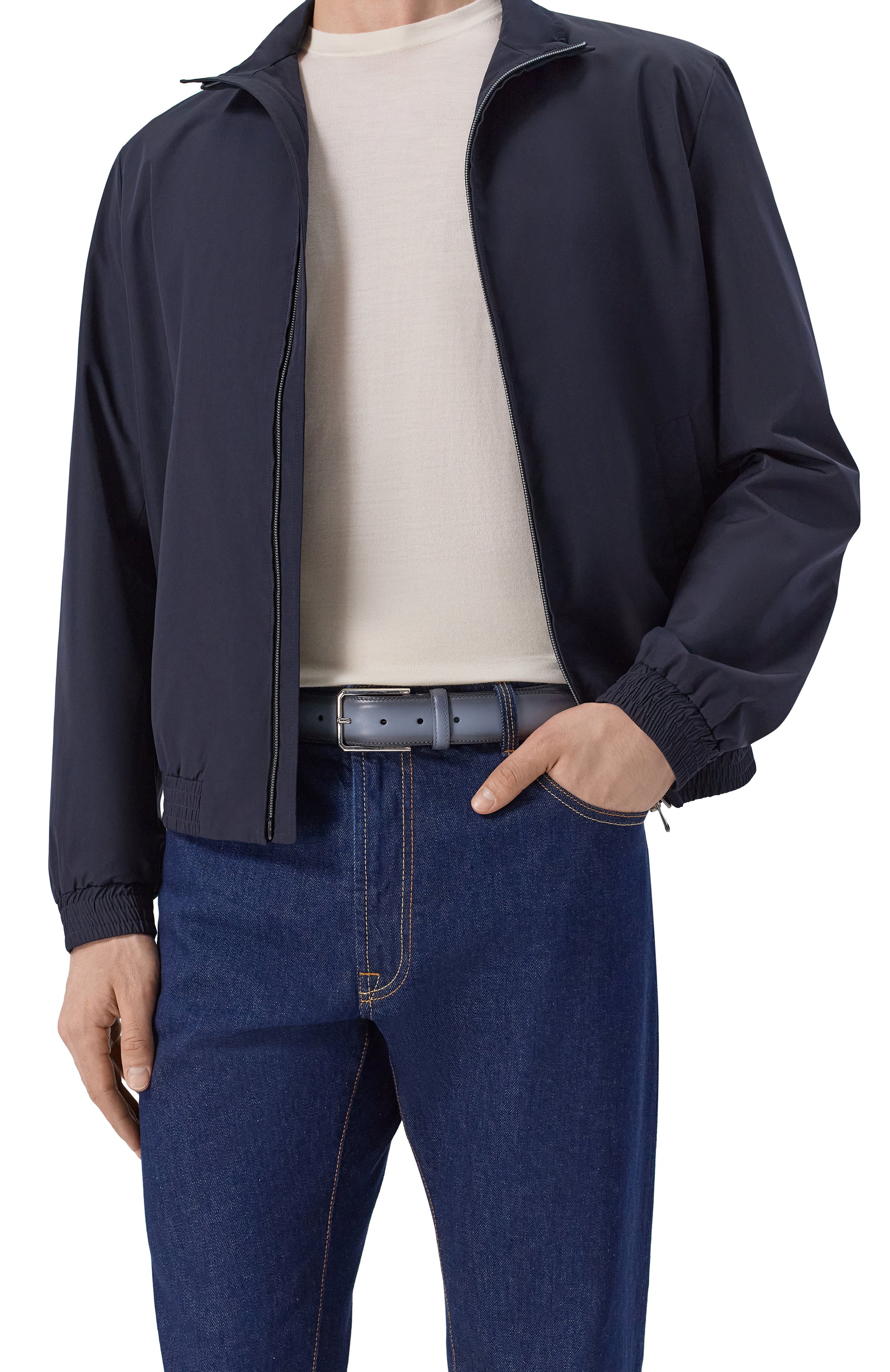 Кожаный ремень SANTONI, арт. CM35VC003B91EVVD, фото 2