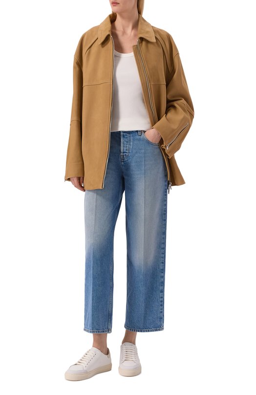 Кожаные кеды Clean 90 B Bird Axel Arigato F1741001 Белый  F1741001 Фото 3