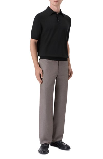 Брюки из хлопка и льна MVST темно-бежевого цвета по цене 74350 руб., арт. MKATTY22/802, фото 2 Брюки из хлопка и льна MVST, арт. MKATTY22/802, фото 2