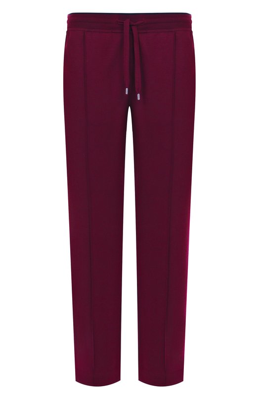 Шерстяные брюки Stefano Ricci K909049P3D/T25302/60-62 Бордовый K909049P3D/T25302/60-62