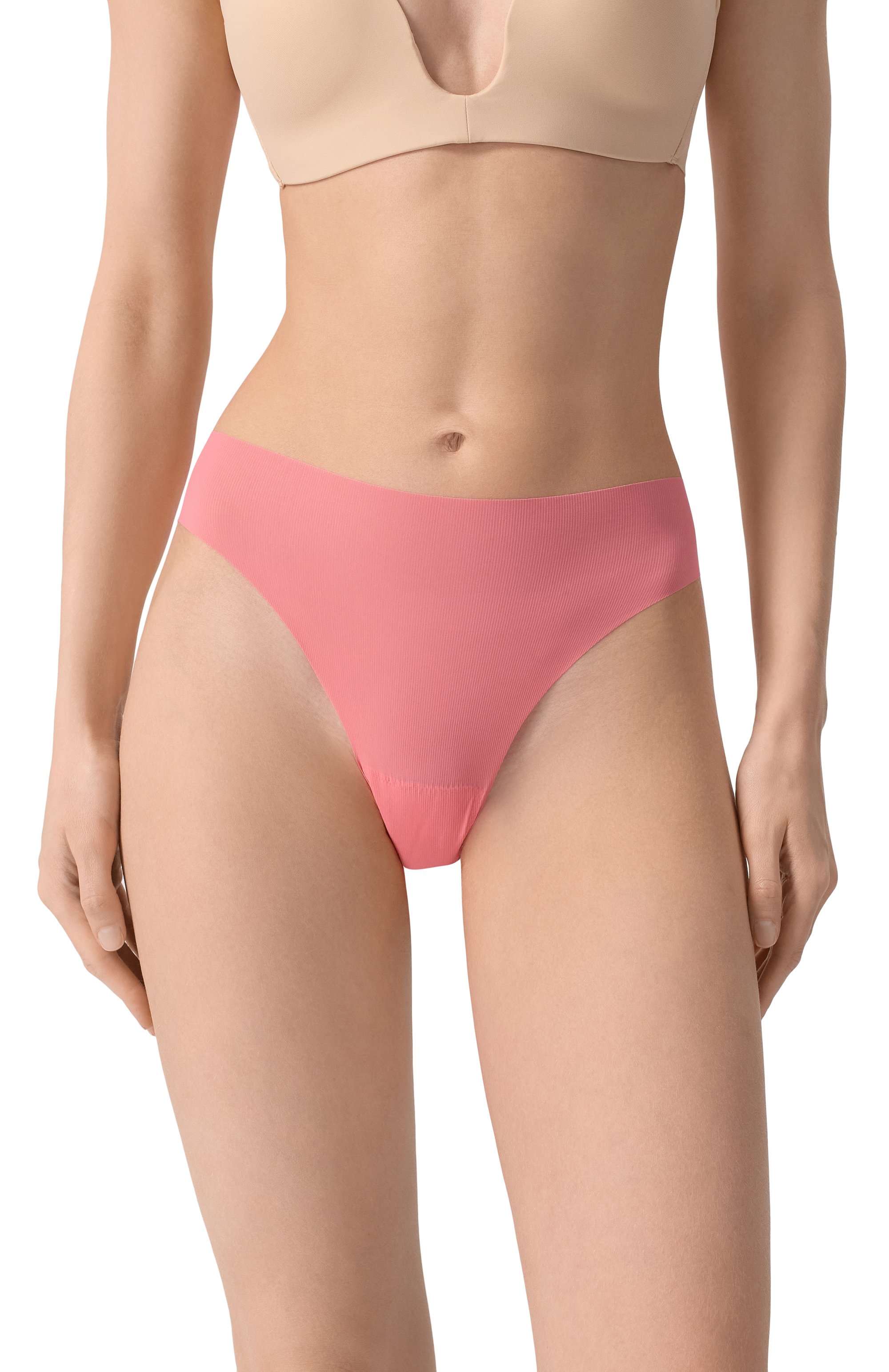 Трусы-стринги CHANTELLE розового цвета по цене 2040 руб., арт. C22HG9, фото 2 Трусы-стринги CHANTELLE, арт. C22HG9, фото 2