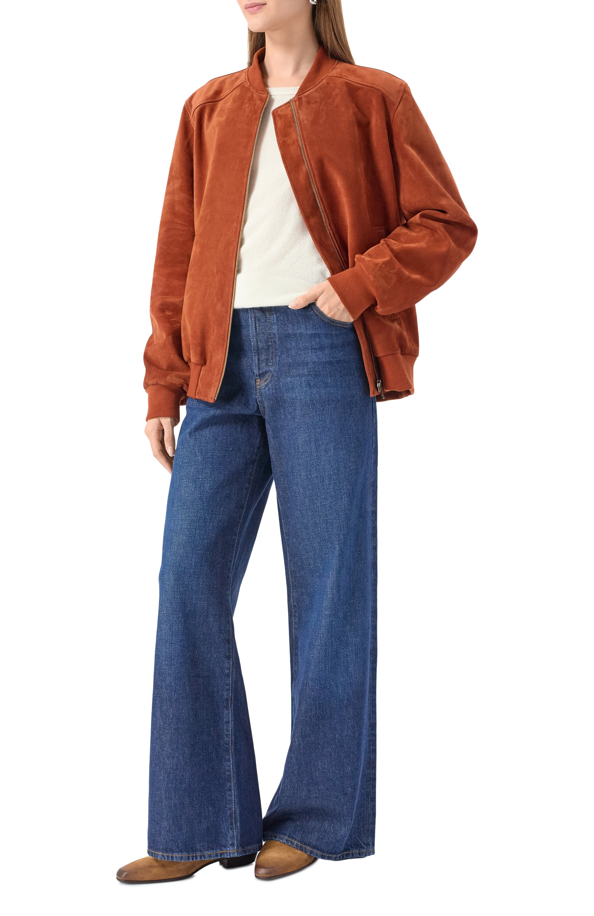 Замшевый бомбер MASLOV, арт. SMB01, фото 2