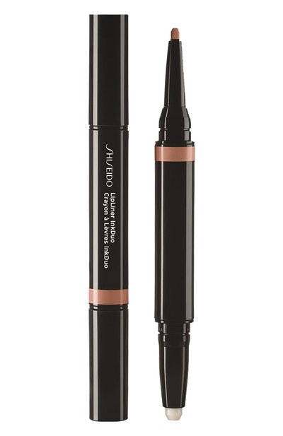 Женский дуэт для губ lipliner ink: праймер + карандаш, 02 beige SHISEIDO, арт. 16416SH
