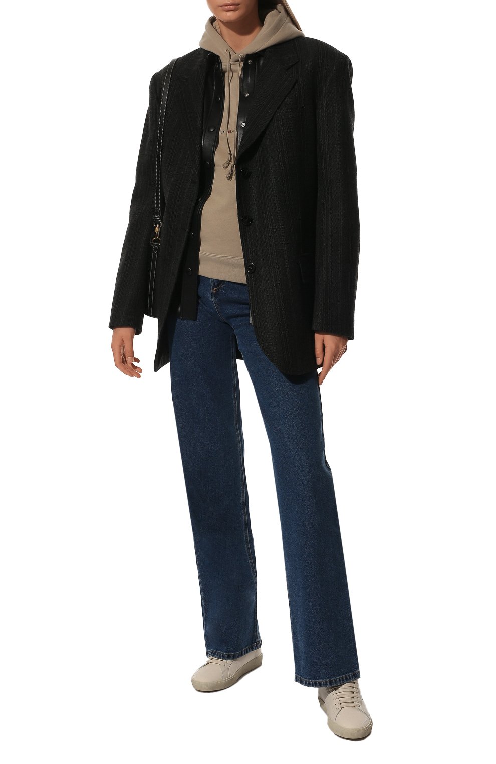 Текстильные кеды court classic SAINT LAURENT, арт. 610648/GUP10, фото 2