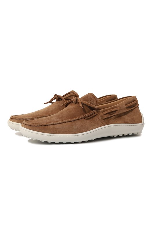 

Замшевые мокасины Tod’s, Коричневый