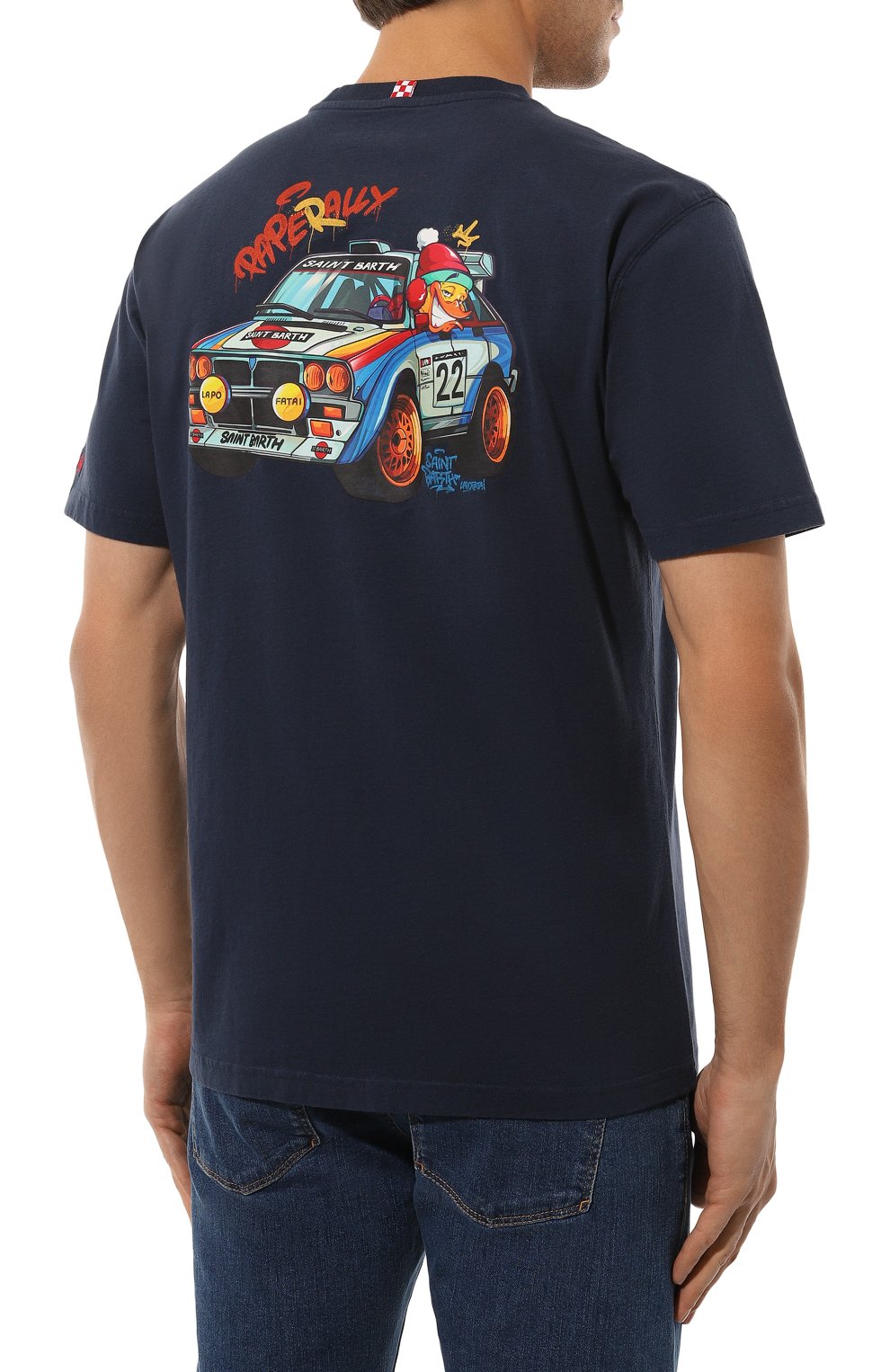 Хлопковая футболка MC2 SAINT BARTH, арт. STBM ARN0TT/ARN0001/MAYP57, фото 4