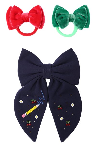 Комплект из трех бантов school PINK.OLIVKA, арт. PO-70562