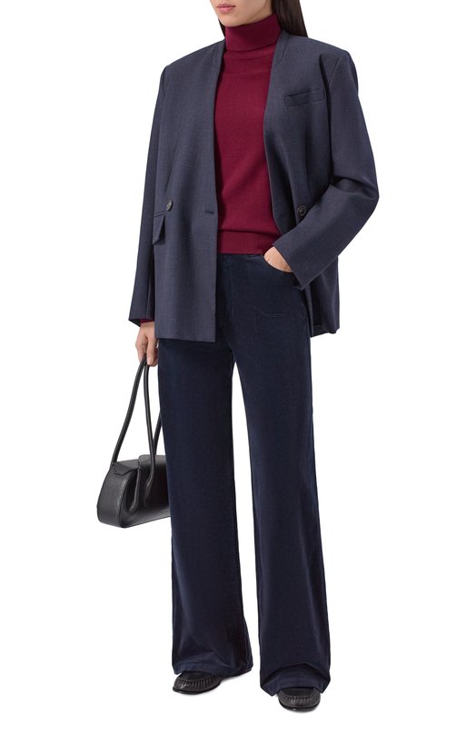 Водолазка из шерсти и шелка Windsor 52 DP631 10011011/30048282 Бордовый  52 DP631 10011011/30048282 Фото 2