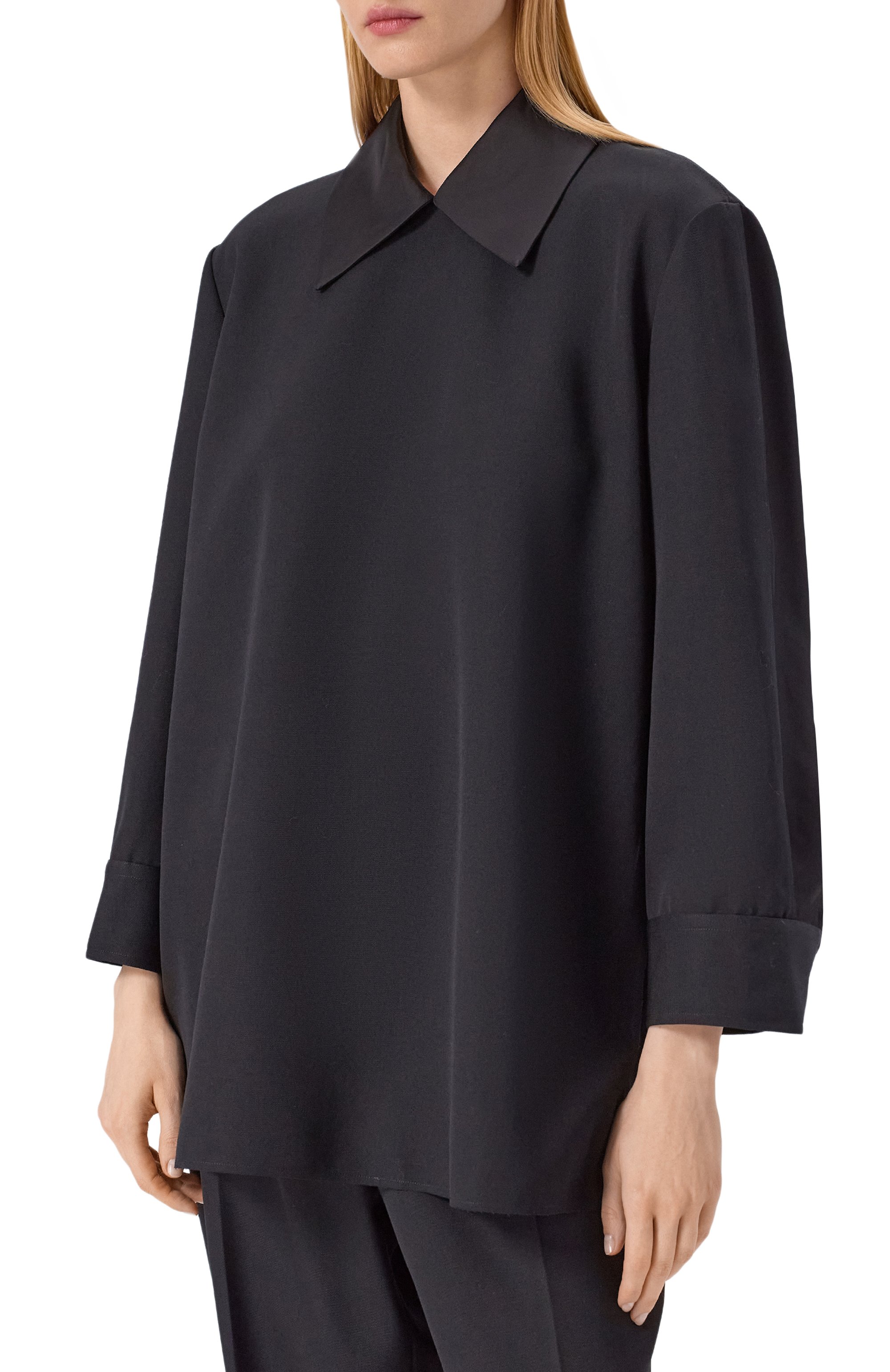 Шерстяная блузка JIL SANDER, арт. J02NC0277/J40002, фото 3