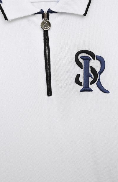 Хлопковое поло STEFANO RICCI JUNIOR, арт. KY11027P31/Y23150, фото 3