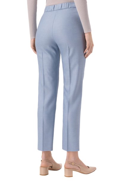 Брюки из шелка и шерсти AGNONA, арт. T70218/U4040, фото 4