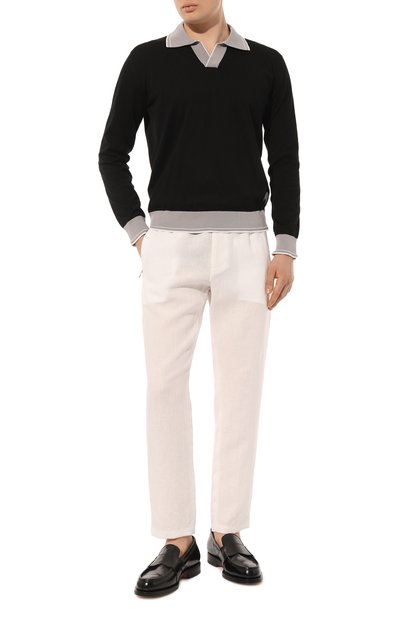 Льняные брюки DOLCE & GABBANA, арт. GVZAET/GG862, фото 2