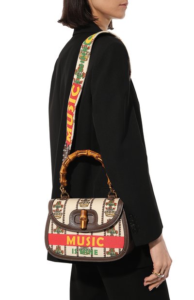 Сумка gucci 100 bamboo medium GUCCI, арт. 681173 UH2EX, фото 2