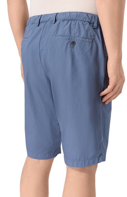 Хлопковые шорты Paul&Shark 25414026 Синий  25414026 Фото 4