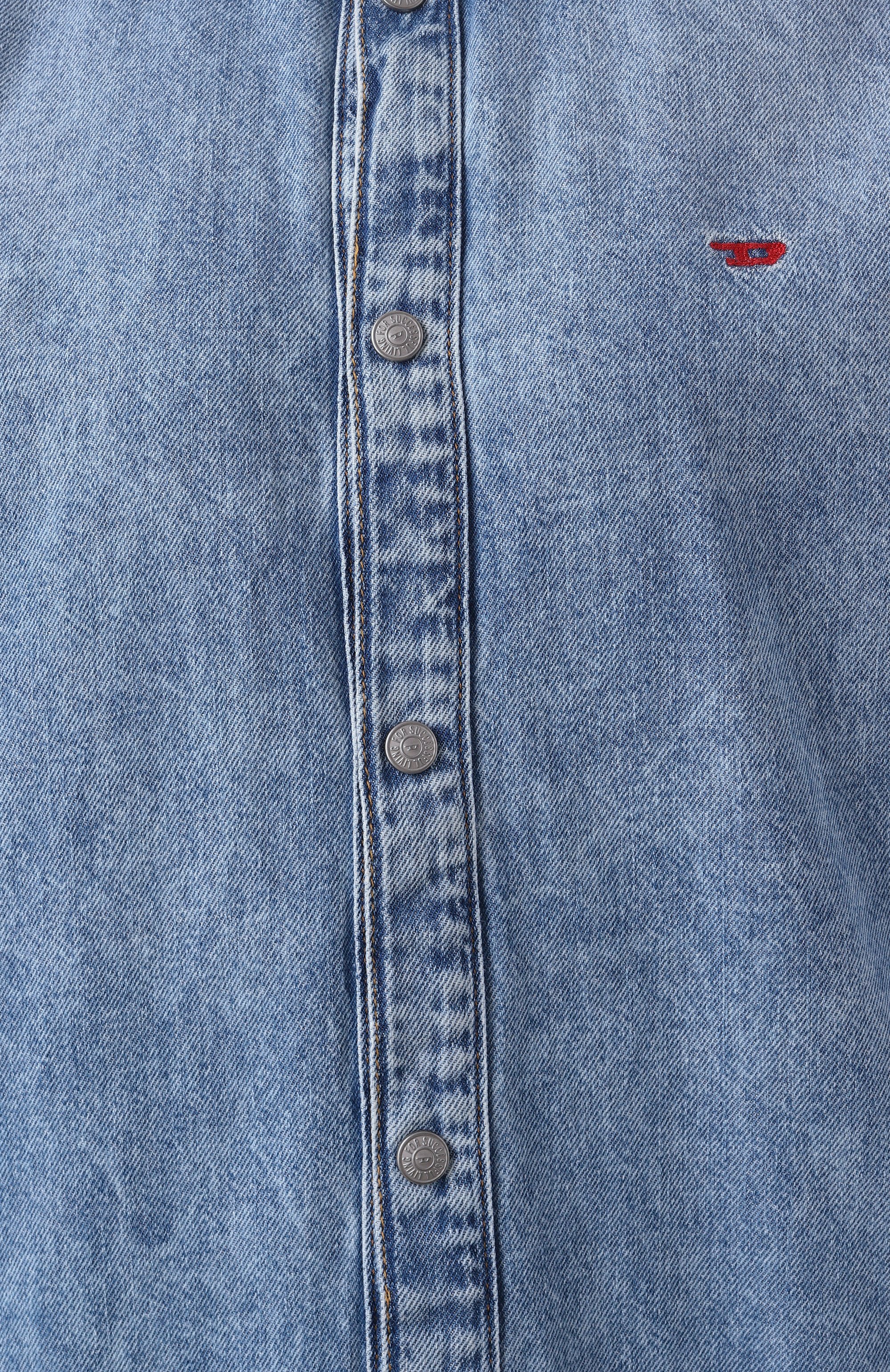 Джинсовое платье-рубашка DIESEL, арт. A11560/068KC, фото 6