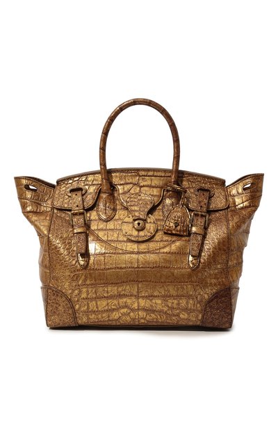 Сумка soft ricky 33 из кожи аллигатора RALPH LAUREN, арт. 69H/ICJ34/FCJ34, фото 1