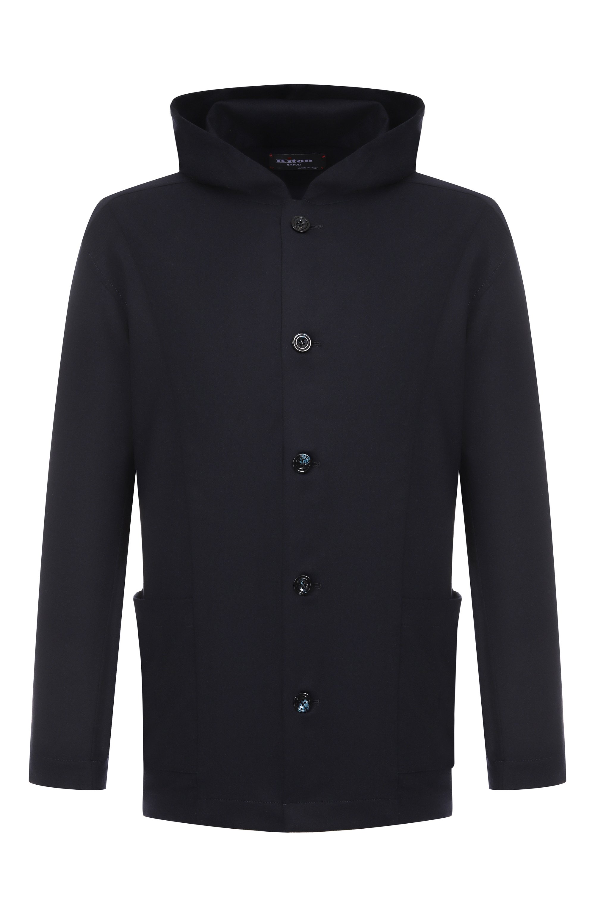 Шерстяная рубашка KITON, арт. UMCLUCAK0124G05, фото 1