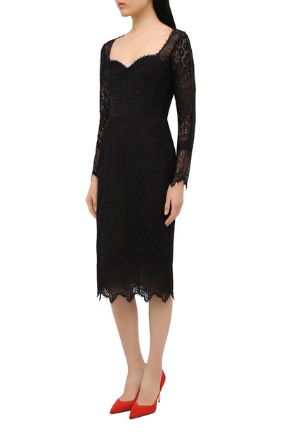 Платье ZUHAIR MURAD черного цвета по цене 359500 руб., арт. DRP20039/LMIX007, фото 3 Платье ZUHAIR MURAD, арт. DRP20039/LMIX007, фото 3