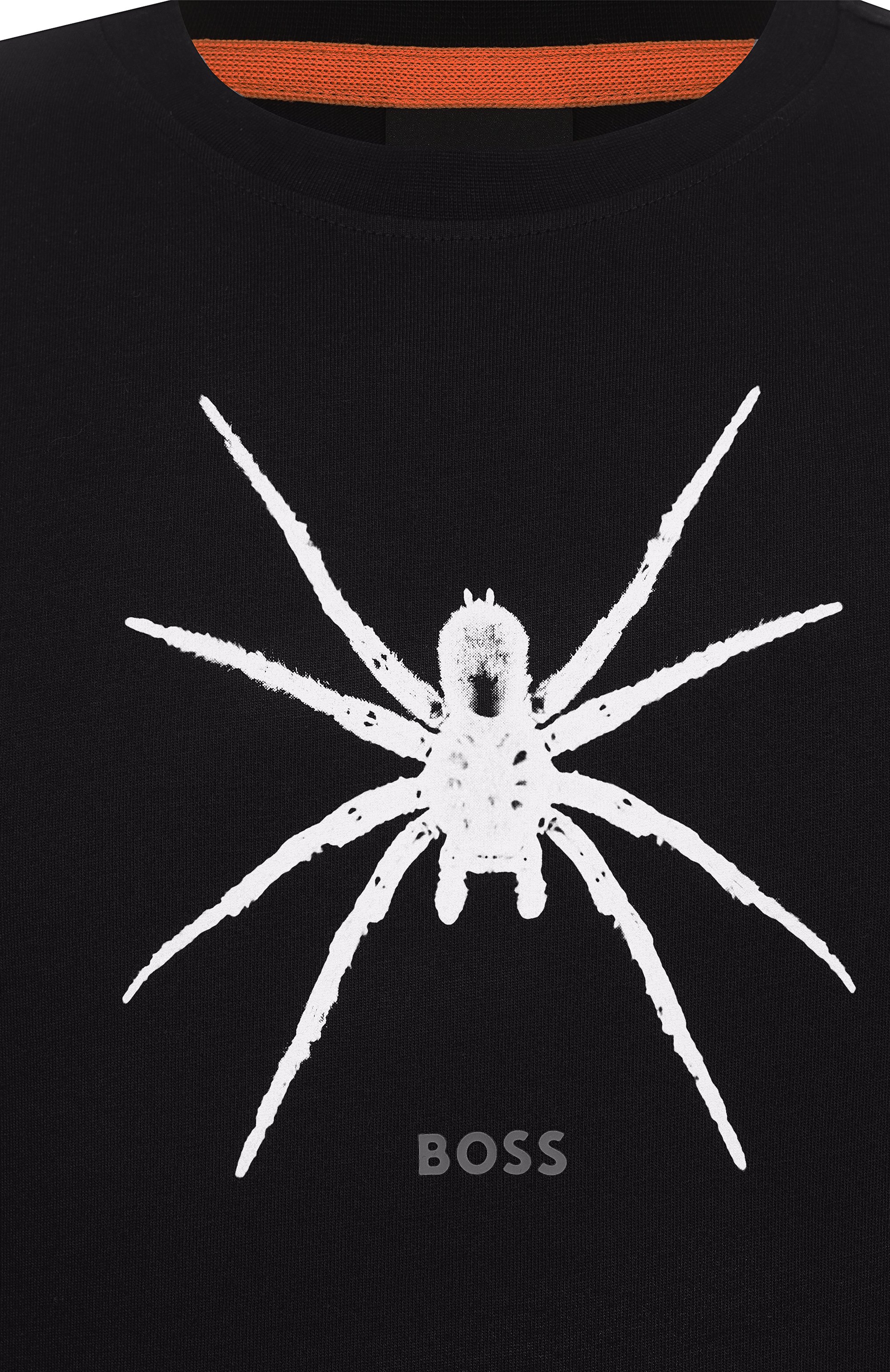 Хлопковая футболка BOSS ORANGE, арт. 50534924, фото 6