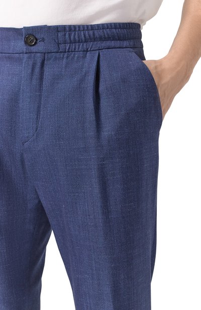 Брюки из шерсти и шелка PAUL&SHARK, арт. 25414073, фото 5