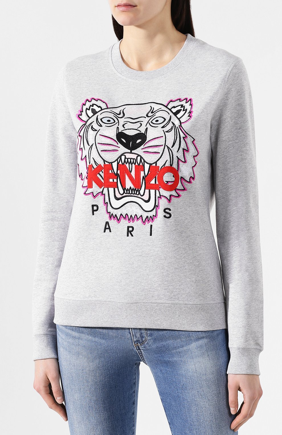 Хлопковый свитшот KENZO, арт. 2SW7054XA, фото 3