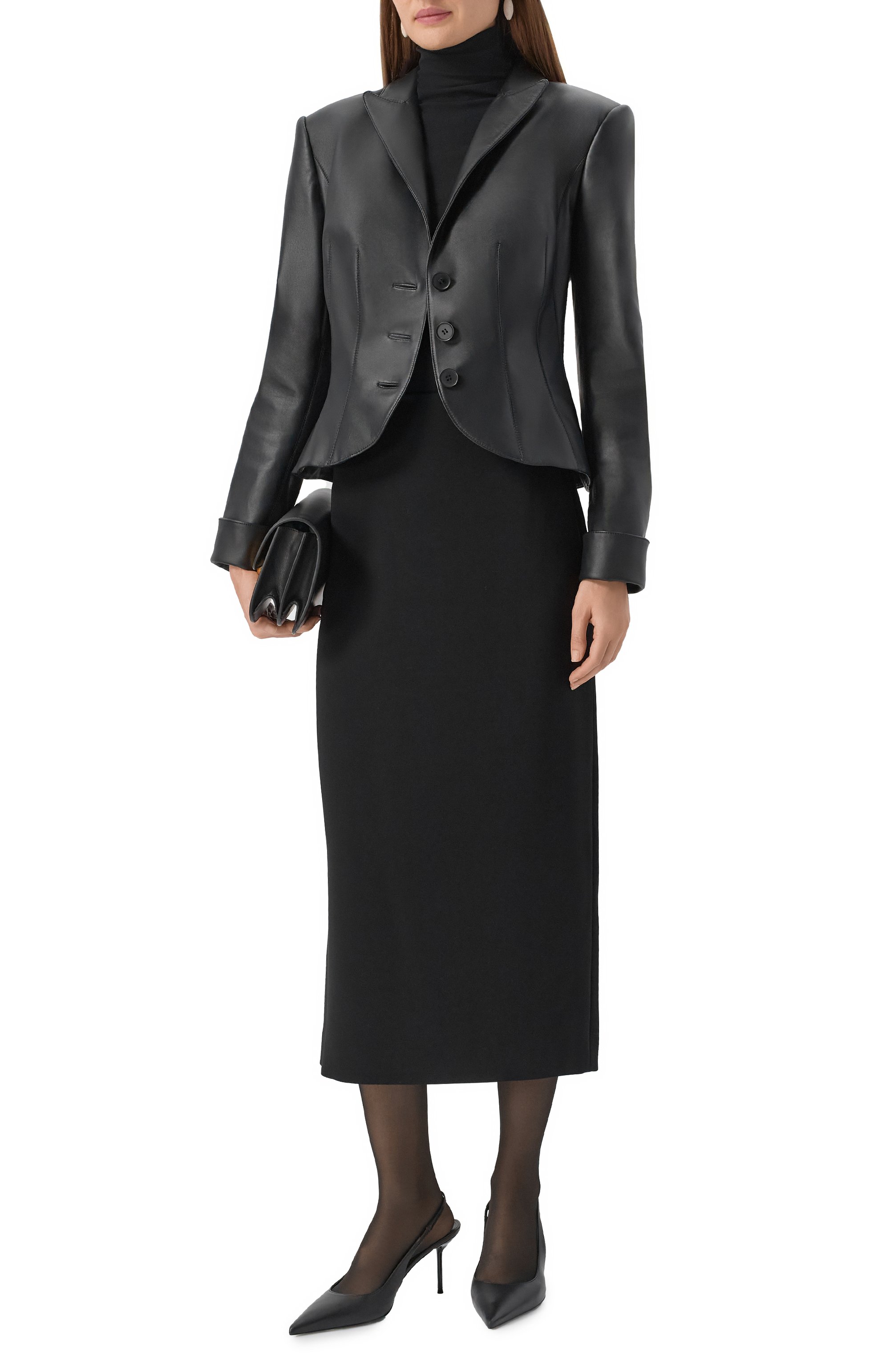 Кожаный жакет YANINA, арт. Т-2987, фото 2