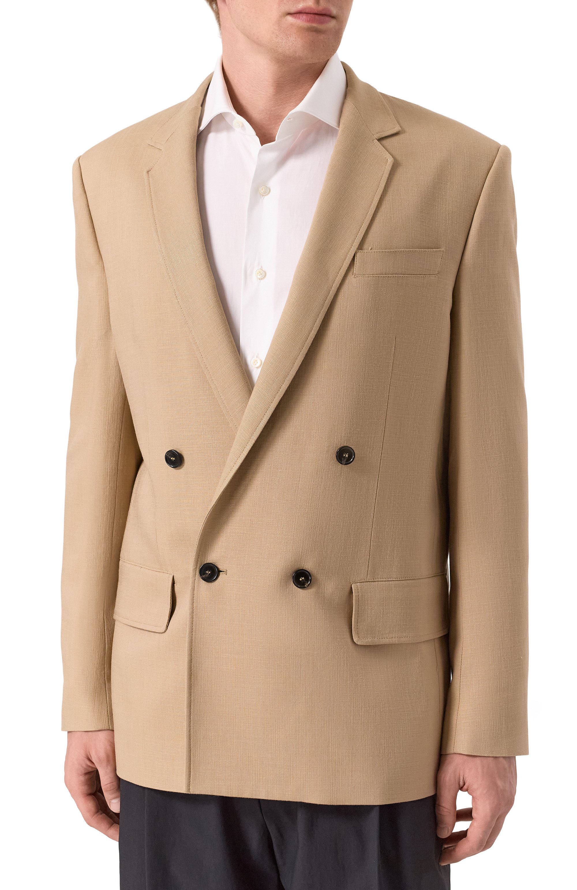 Пиджак из вискозы MSGM, арт. 3840MG06/257106, фото 5