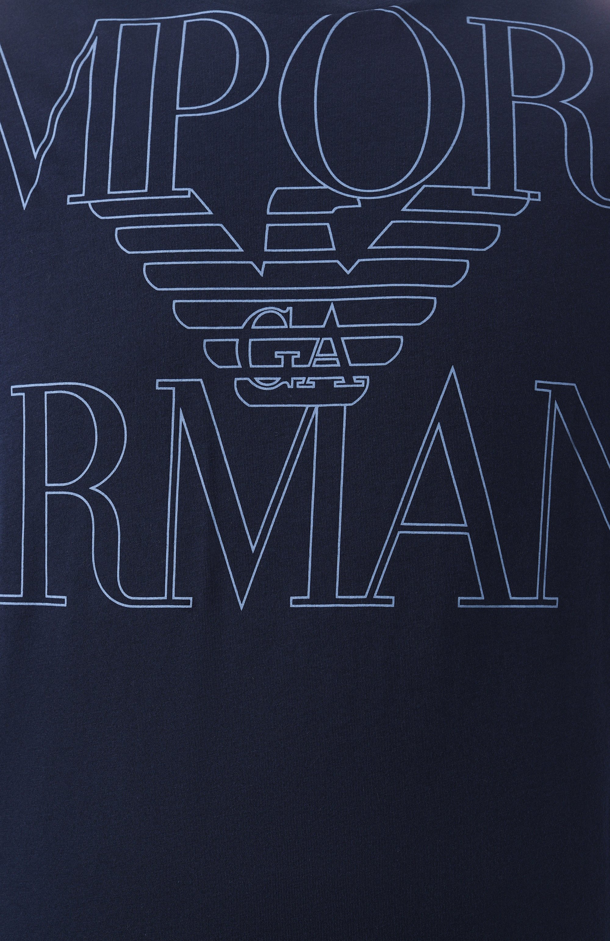 Хлопковая футболка EMPORIO ARMANI, арт. EM000574/AF12326, фото 6