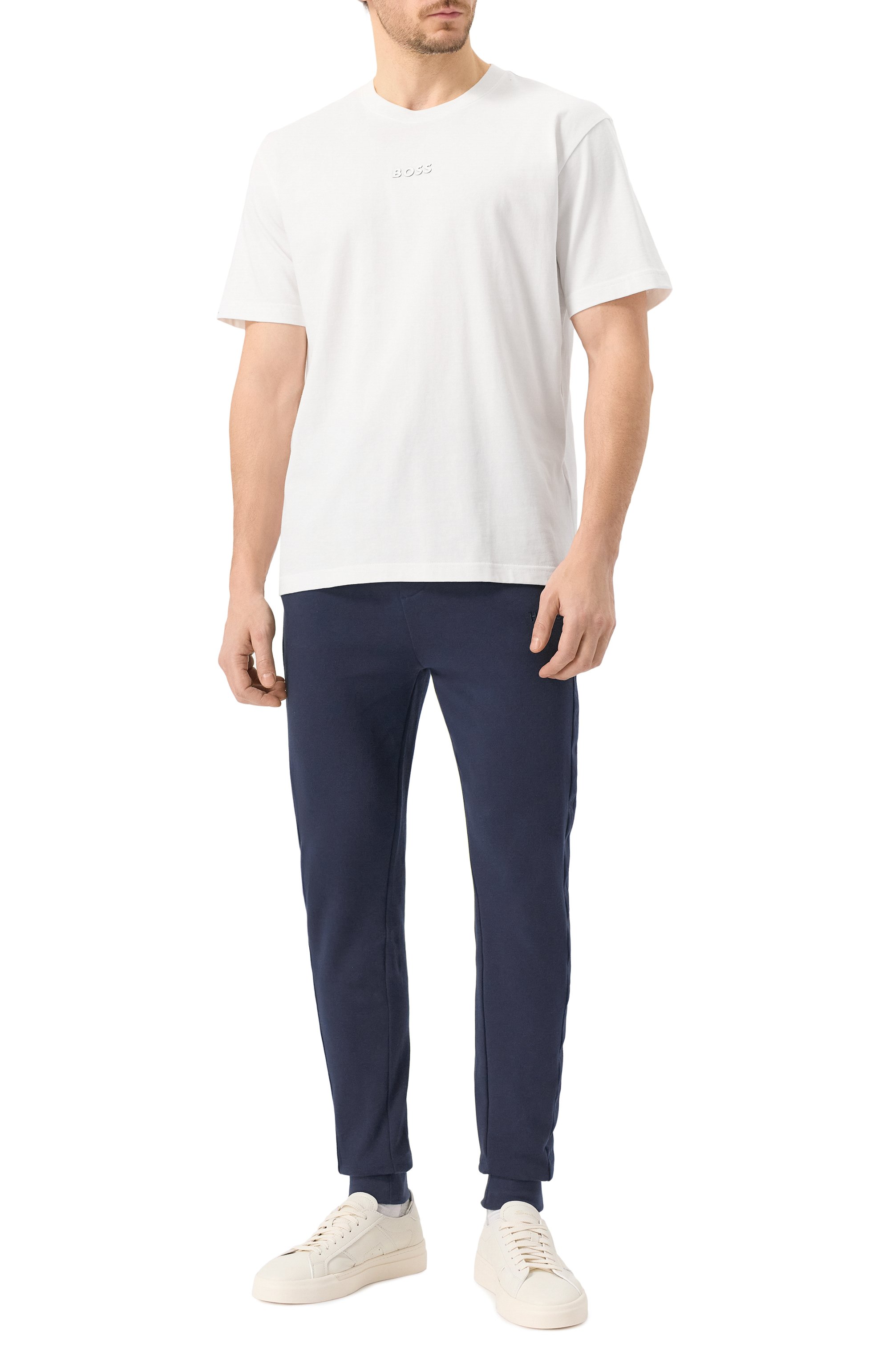 Хлопковая футболка BOSS GREEN, арт. 50519368, фото 2