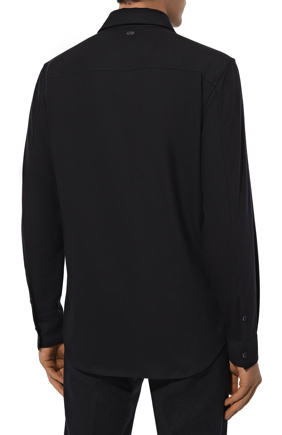 Рубашка из шерсти и кашемира AGNONA, арт. TD08U3E/UW035E, фото 4