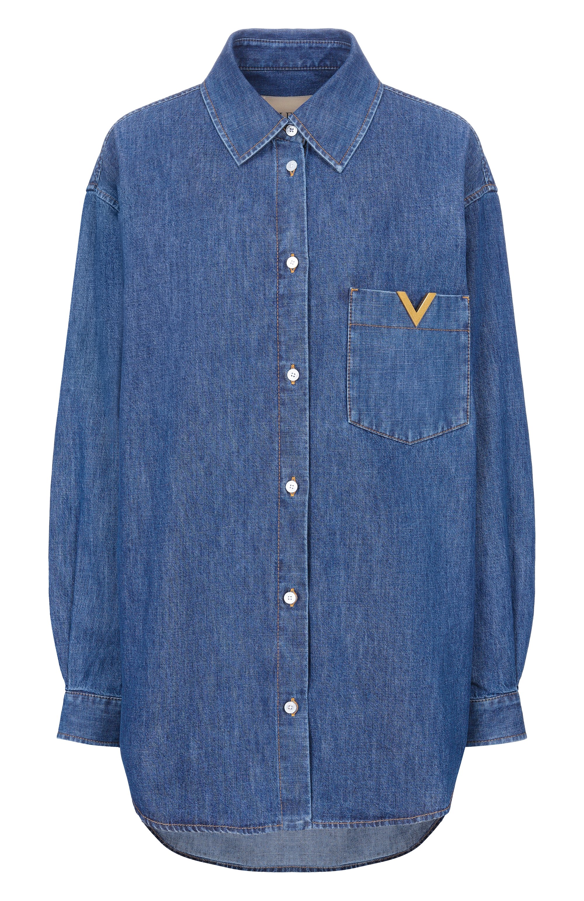 Джинсовая рубашка VALENTINO, арт. 8B3DB03K/9YA, фото 1