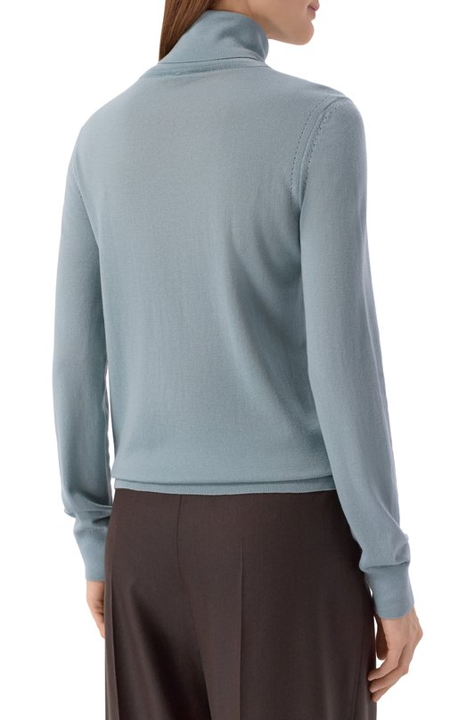 Кашемировая водолазка Loro Piana FAC4672 Голубой  FAC4672 Фото 4