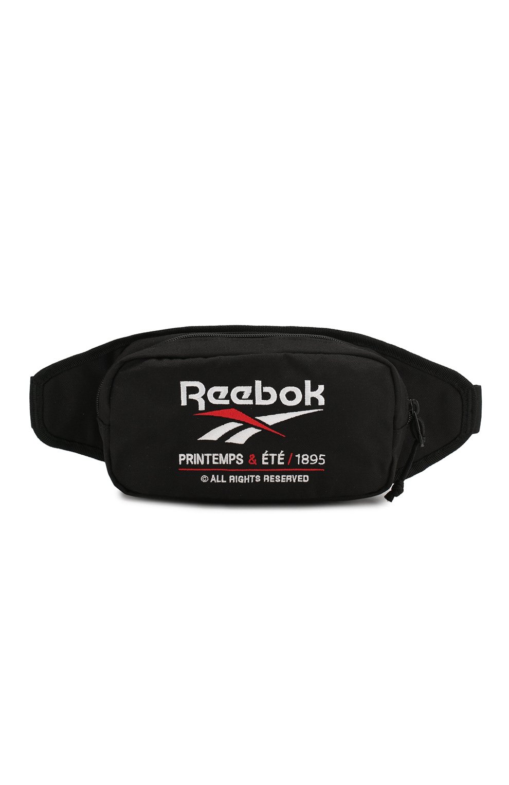 Текстильная поясная сумка printemps and été REEBOK черного цвета по цене 1990 руб., арт. DU7201, фото 1 Текстильная поясная сумка printemps and été REEBOK, арт. DU7201, фото 1
