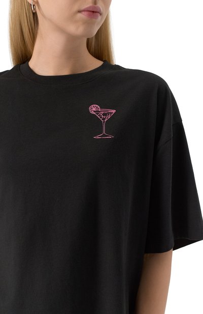 Хлопковая футболка BOSS ORANGE, арт. 50540441, фото 5