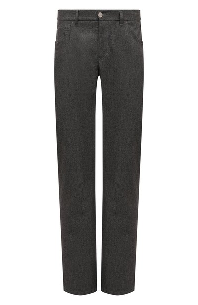 Мужские брюки из шерсти и хлопка ZILLI, арт. J5T201M0221VZG000