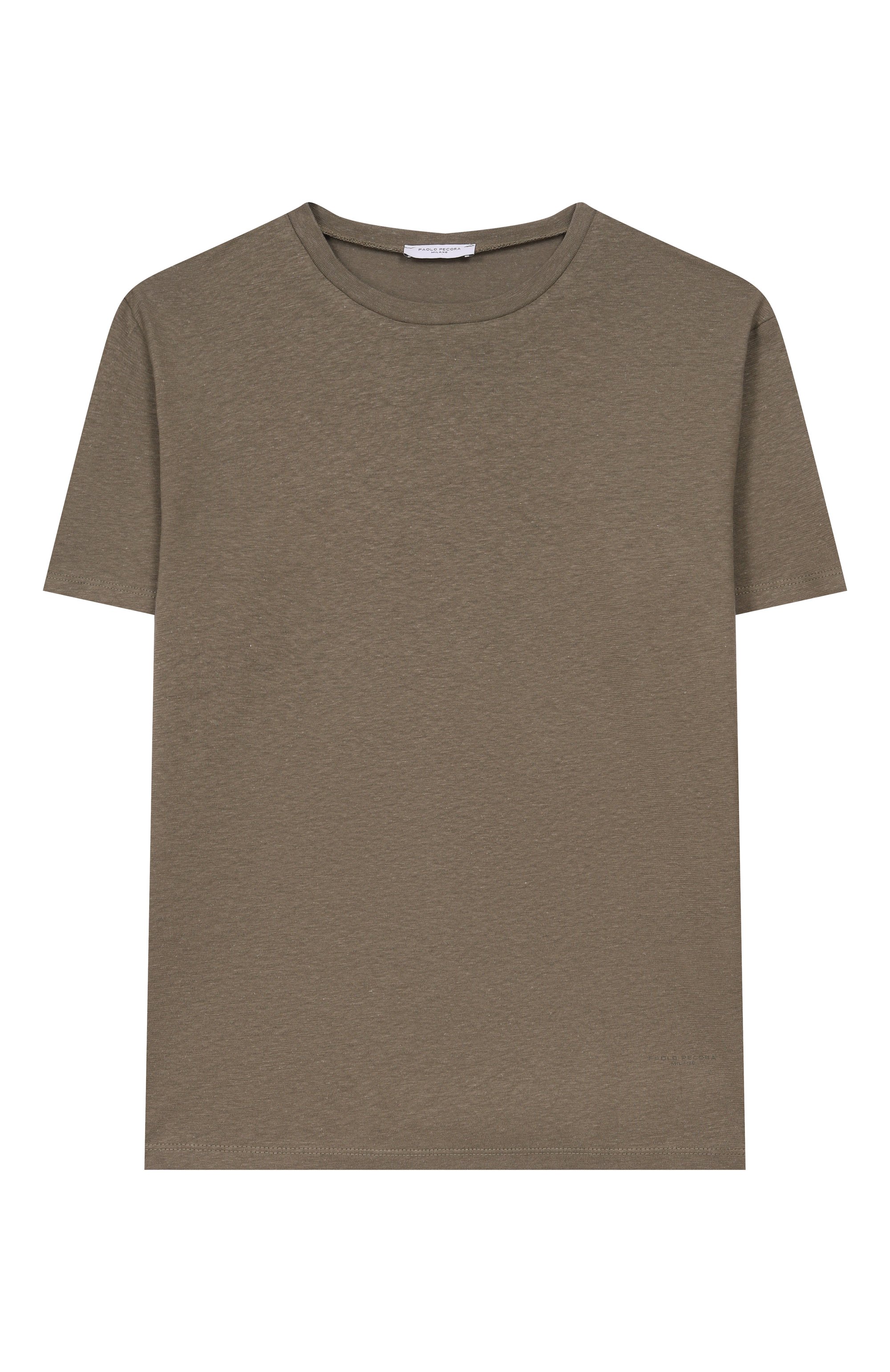 Футболка изо льна и хлопка PAOLO PECORA MILANO, арт. PP4228, фото 1