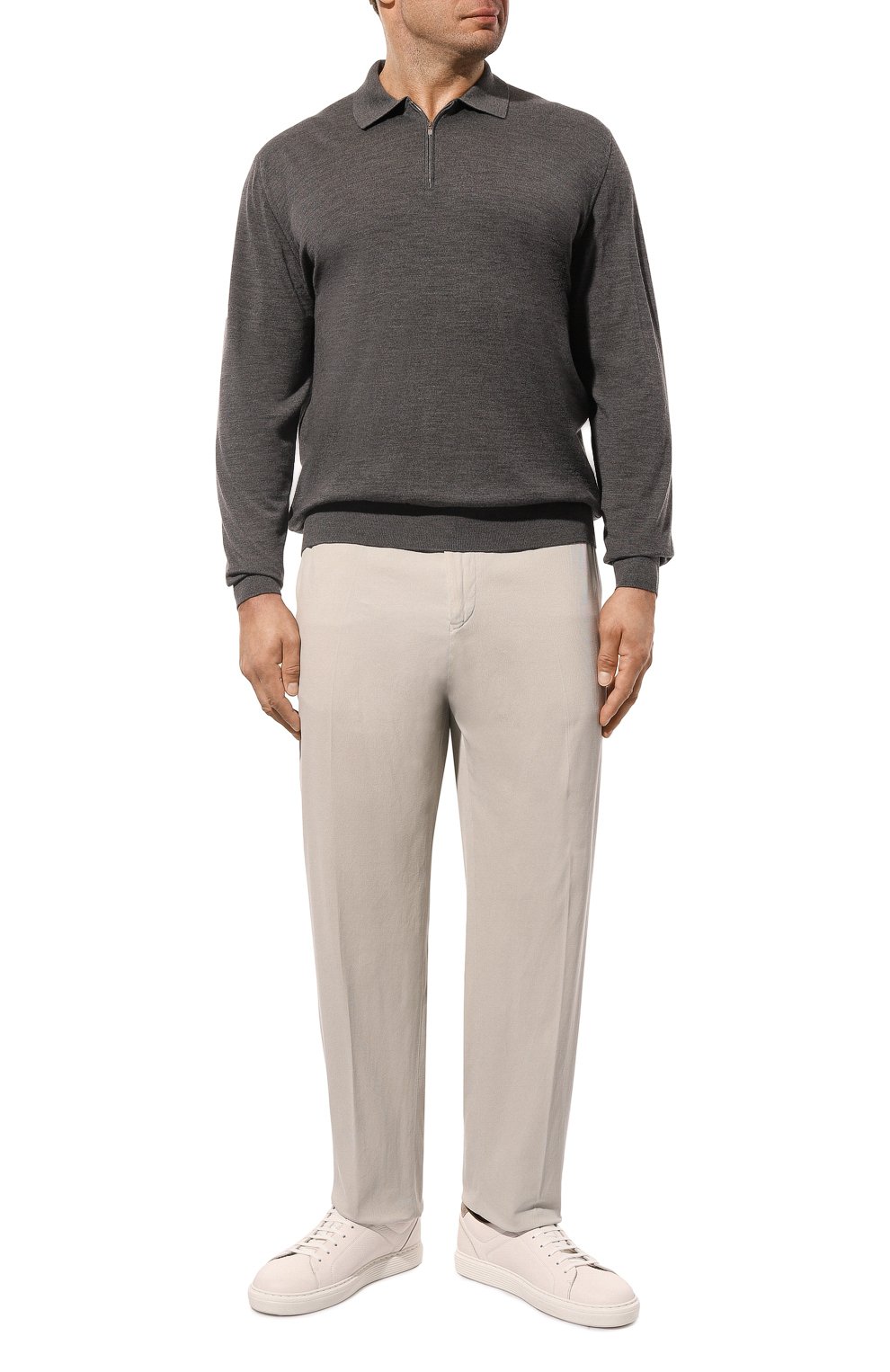 Брюки из хлопка и шелка MARCO PESCAROLO, арт. CHIAIAM/4707, фото 2