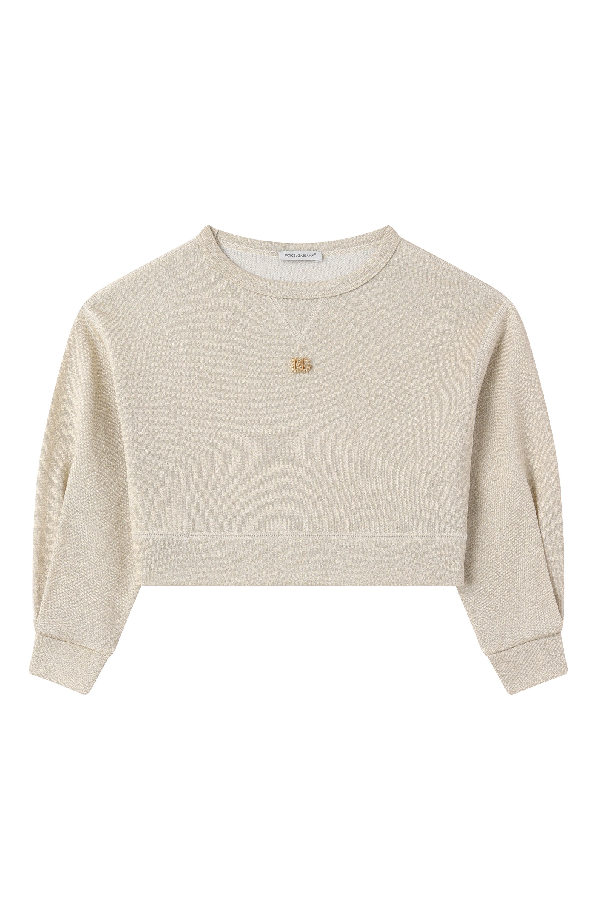 Свитшот из вискозы и шелка DOLCE & GABBANA, арт. L5JWB0/G700U/8-14, фото 1