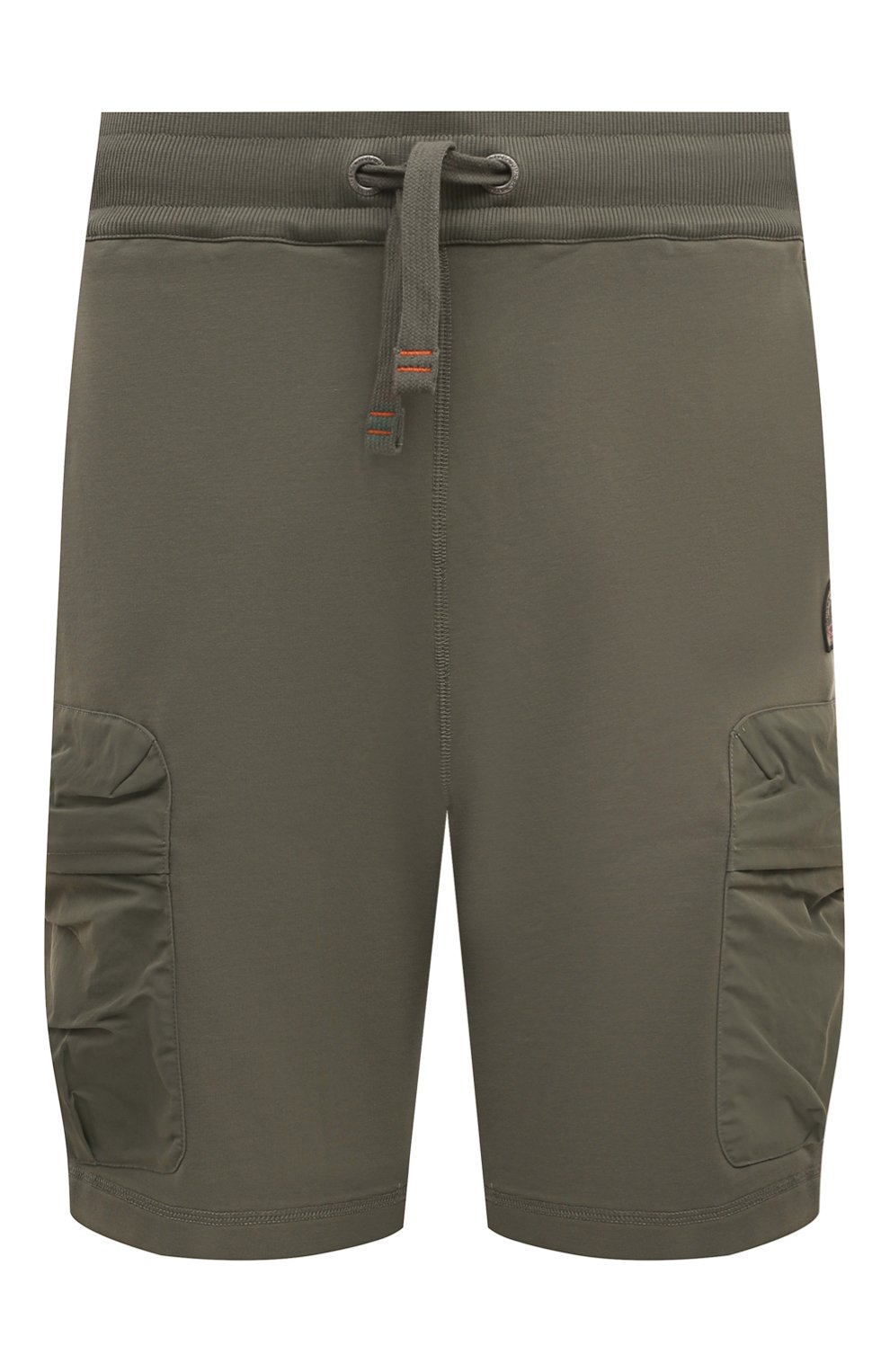 Хлопковые шорты PARAJUMPERS хаки цвета по цене 24700 руб., арт. PMPARE06, фото 1 Хлопковые шорты PARAJUMPERS, арт. PMPARE06, фото 1