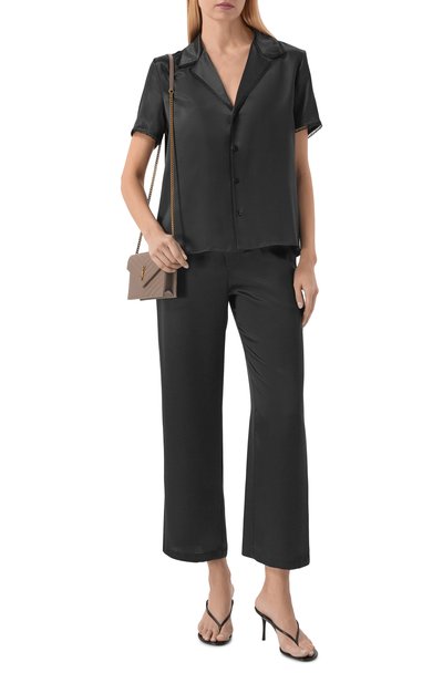 Кожаные мюли sue 75 SAINT LAURENT черного цвета по цене 134500 руб., арт. 860795/AAF2R, фото 3 Кожаные мюли sue 75 SAINT LAURENT, арт. 860795/AAF2R, фото 3