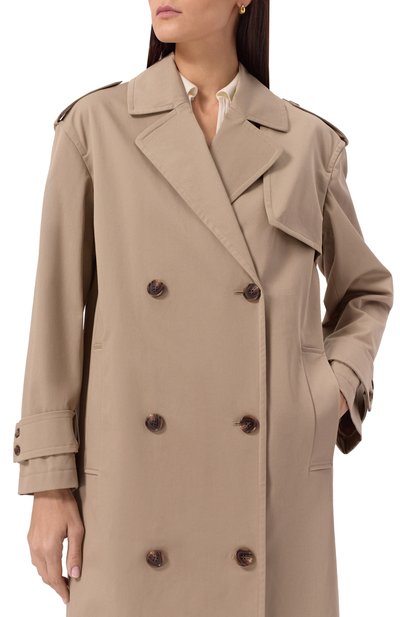 Хлопковый тренч THEORY, арт. P0104402, фото 5