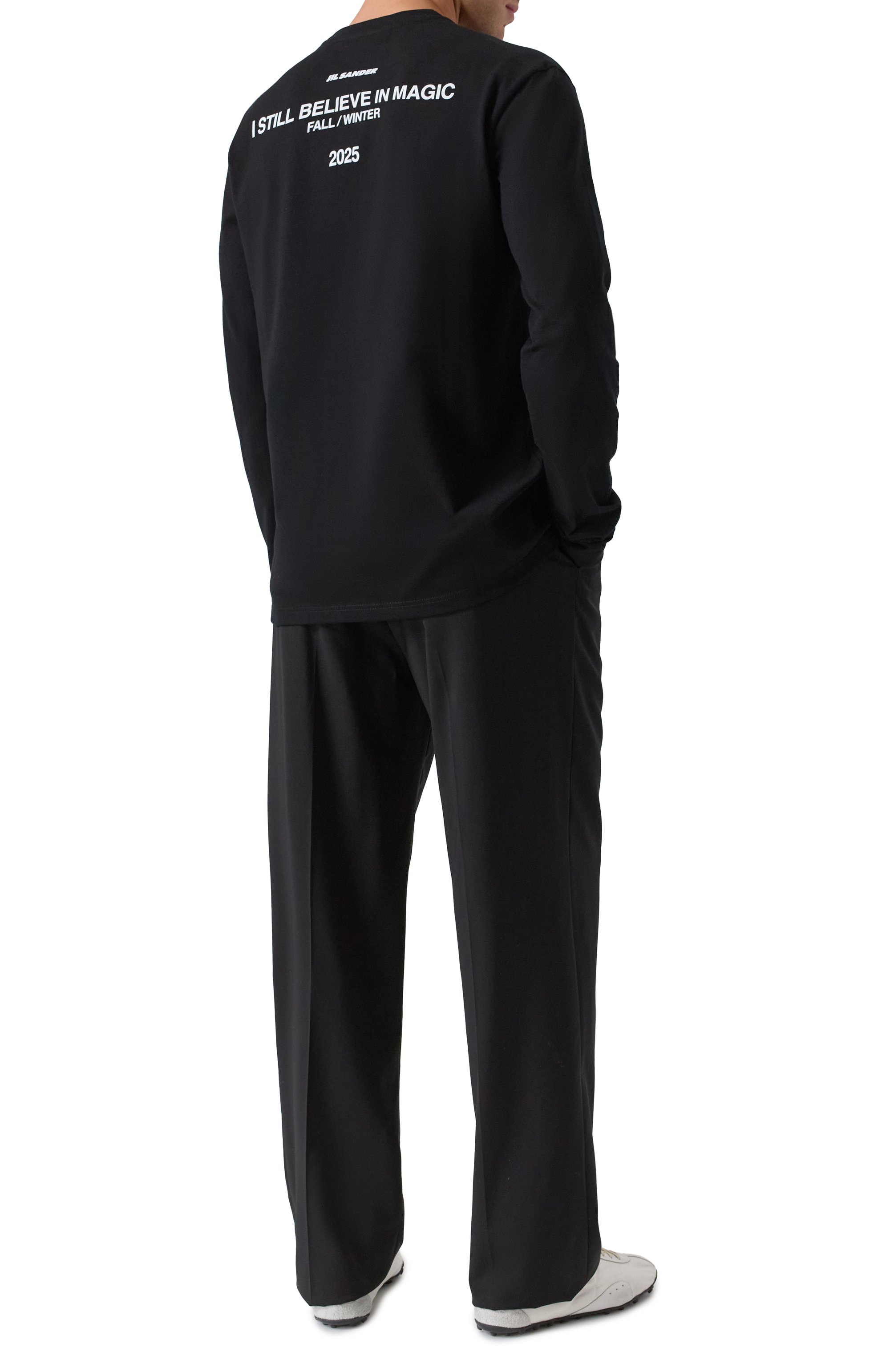 Хлопковый лонгслив JIL SANDER, арт. J22GC0188/J46219, фото 2