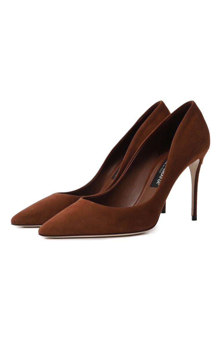 Замшевые туфли cardinale 90 DOLCE & GABBANA, арт. CD1840/B1275, фото 1