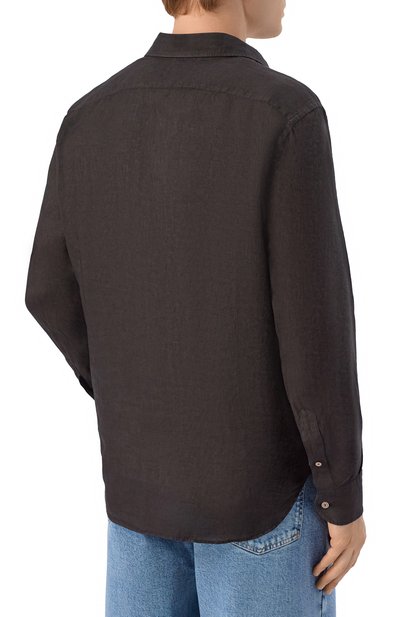 Льняная рубашка MC2 SAINT BARTH, арт. PAMP001-01137L/PAMPL0NA, фото 4