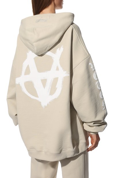 Хлопковое худи VETEMENTS, арт. UE52TR460W 1601/W, фото 4